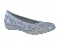 Chaussure mephisto velcro modele elsie perf gris clair